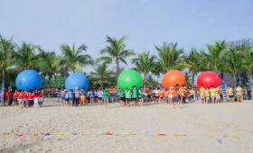 Teambuilding Bãi Biển: Nâng Tầm Sức Mạnh Tập Thể Giữa Thiên Nhiên Tươi Đẹp